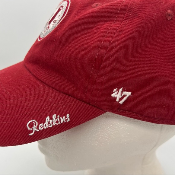 Washington Redskins Commanders Baseball Cap Womens Sequins Embroidered - Picture 7 of 8